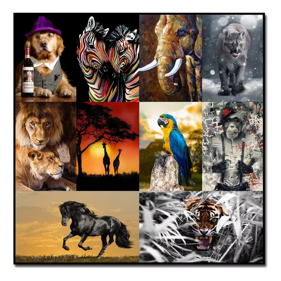 Adquira o Pack de Artes para Quadros Decorativos com mais de 10.000 imagens exclusivas em alta resolução. Perfeito para personalizar e comercializar.